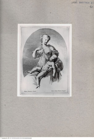 Vorderseite von British Museum [https://www.deutsche-digitale-bibliothek.de/content/lizenzen/rv-ez/] Maria mit dem schlafenden Jesuskind - , bh112390. Foto.