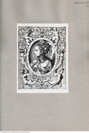 Vorderseite von British Museum [https://www.deutsche-digitale-bibliothek.de/content/lizenzen/rv-ez/] Ovalporträt von Violante Pigna - , bh112393. Foto.