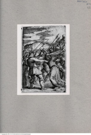 Vorderseite von British Museum [https://www.deutsche-digitale-bibliothek.de/content/lizenzen/rv-ez/] Christus trägt das Kreuz - , bh112419. Foto.