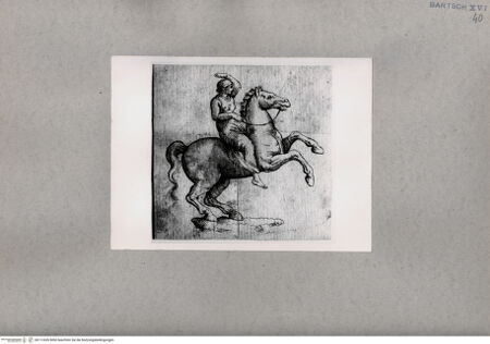 Vorderseite von British Museum [https://www.deutsche-digitale-bibliothek.de/content/lizenzen/rv-ez/] Frau auf einem Pferd - , bh112426. Foto.