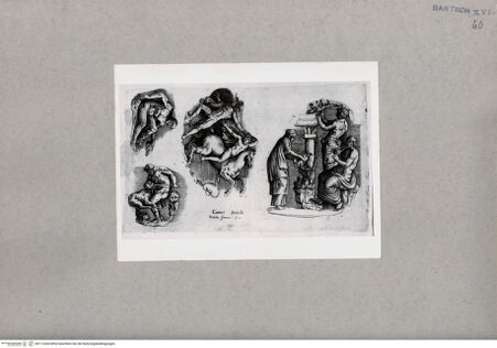 Vorderseite von British Museum [https://www.deutsche-digitale-bibliothek.de/content/lizenzen/rv-ez/] Vier antike Cameen - , bh112434. Foto.