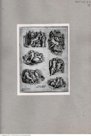 Vorderseite von British Museum [https://www.deutsche-digitale-bibliothek.de/content/lizenzen/rv-ez/] Sechs Motive von antiken Kameen - , bh112439. Foto.