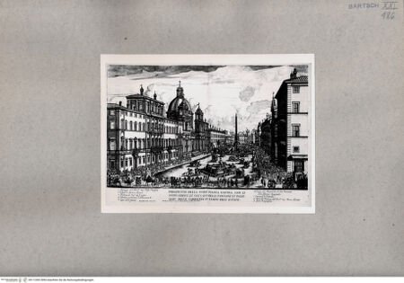 Vorderseite von British Museum [https://www.deutsche-digitale-bibliothek.de/content/lizenzen/rv-ez/] Piazza Navona - , bh112492. Foto.