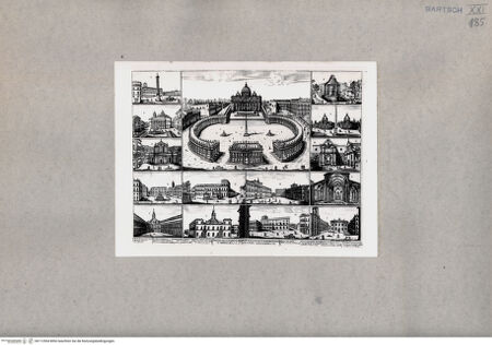 Vorderseite von British Museum [https://www.deutsche-digitale-bibliothek.de/content/lizenzen/rv-ez/] Verschiedene Bauwerke Roms - , bh112504. Foto.