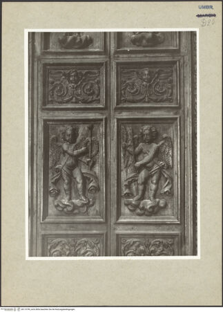 Vorderseite von Getty Research Institute? [https://www.deutsche-digitale-bibliothek.de/content/lizenzen/rv-ez/] SeitenportalHeilige und Engel - Detail: untere Hälfte, bh113799_recto. Foto: Hutzel, Max.