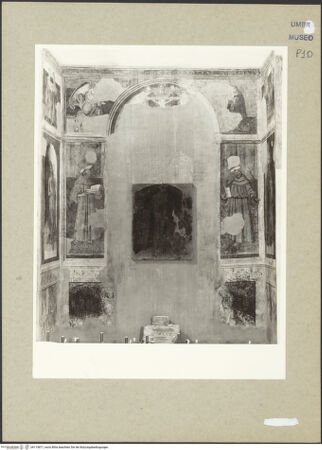 Vorderseite von Getty Research Institute [https://www.deutsche-digitale-bibliothek.de/content/lizenzen/rv-ez/] Szenen aus dem Neuen Testament und Heilige - Gesamtansicht, bh113871_recto. Foto: Hutzel, Max.