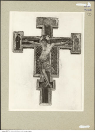 Vorderseite von Getty Research Institute [https://www.deutsche-digitale-bibliothek.de/content/lizenzen/rv-ez/] Croce dipinta - Gesamtansicht, bh113895_recto. Foto: Hutzel, Max.