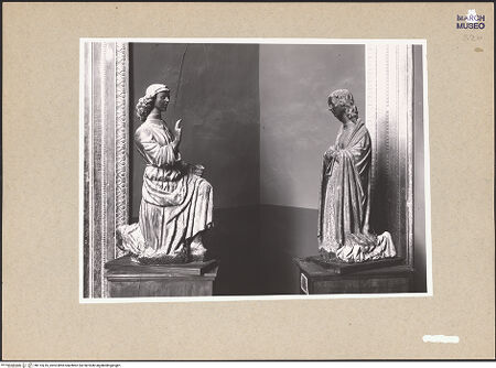 Vorderseite von ICCD [https://www.deutsche-digitale-bibliothek.de/content/lizenzen/rv-ez/] Verkündigungsgruppe - Gesamtansicht, bh114216_recto. Foto.