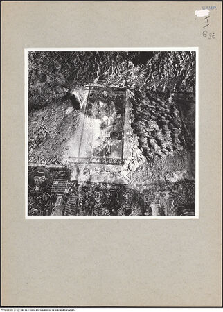 Vorderseite von Bibliotheca Hertziana [https://www.deutsche-digitale-bibliothek.de/content/lizenzen/rv-fz/] VotivfreskenHeilige und Szene der Silvesterlegende - Detail: Paulus, bh114311_recto. Foto.