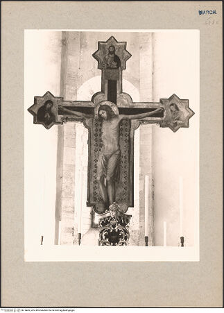 Vorderseite von Hutzel, Max [https://www.deutsche-digitale-bibliothek.de/content/lizenzen/rv-ez/] Kreuz - Gesamtansicht, bh114495_recto. Foto: Hutzel, Max.