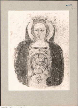 Vorderseite von Getty Research Institute [https://www.deutsche-digitale-bibliothek.de/content/lizenzen/rv-ez/] Heilige Katharina von Alexandrien - Gesamtansicht, bh114530_recto. Foto: Hutzel, Max.