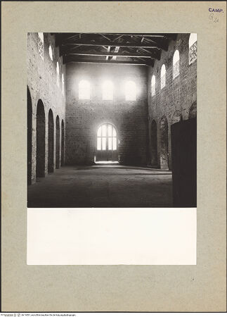 Vorderseite von Bibliotheca Hertziana [https://www.deutsche-digitale-bibliothek.de/content/lizenzen/rv-fz/] San Ferdinando & San Ferrante - Mittelschiff, Blick zur Innenfassade, bh116501_recto. Foto: Urban, Thomas.