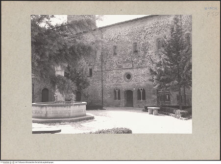 Vorderseite von Hutzel, Max [https://www.deutsche-digitale-bibliothek.de/content/lizenzen/rv-ez/] San FrancescoAußenbau - Rechte Flanke, Campanile und Kloster, bh117466_recto. Foto: Hutzel, Max.