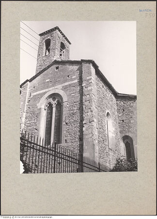 Vorderseite von Hutzel, Max [https://www.deutsche-digitale-bibliothek.de/content/lizenzen/rv-ez/] San FrancescoAußenbau - Campanile und Hauptkapelle, bh117467_recto. Foto: Hutzel, Max.