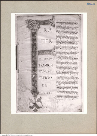 Vorderseite von bh118086_recto