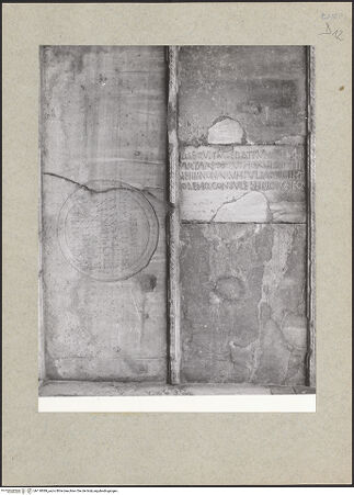 Vorderseite von Guidotti [https://www.deutsche-digitale-bibliothek.de/content/lizenzen/rv-ez/] Inschrift - Gesamtansicht, bh118089_recto. Foto: Guidotti.