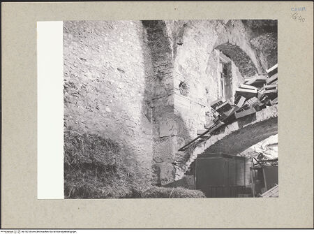 Vorderseite von Guidotti [https://www.deutsche-digitale-bibliothek.de/content/lizenzen/rv-ez/] Sant'Ilario a Port'Aurea - Blick von Ostkuppelraum in Westkuppelraum, bh118718_recto. Foto: Guidotti.