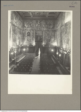 Vorderseite von Hutzel, Max [https://www.deutsche-digitale-bibliothek.de/content/lizenzen/rv-fz/] Freskenzyklus zur Passion Christi - Blick zum Altar, bh118850_recto. Foto: Hutzel, Max.