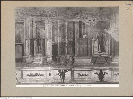 Vorderseite von Alinari [https://www.deutsche-digitale-bibliothek.de/content/lizenzen/rv-ez/] Wanddekoration - Teilansicht, bh119782_recto. Foto.