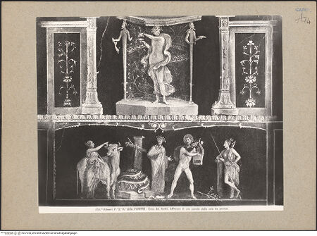 Vorderseite von Alinari [https://www.deutsche-digitale-bibliothek.de/content/lizenzen/rv-ez/] Auf Tauris hat Iphigenie, die Priesterin der Diana, Heimweh - Detail, bh119783_recto. Foto.