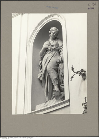 Vorderseite von Getty Research Institute? [https://www.deutsche-digitale-bibliothek.de/content/lizenzen/rv-fz/] Engel, Putti und HeiligeHeilige Maria Magdalena - Gesamtansicht, seitlich, bh120090_recto. Foto: Hutzel, Max.