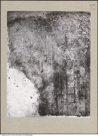 Vorderseite von Frick Art Reference Library [https://www.deutsche-digitale-bibliothek.de/content/lizenzen/rv-ez/] VotivfreskenMadonna und heiliger Bischof - Madonna und Heiliger Bischof, bh120140_recto. Foto.