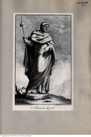 Vorderseite von Deutsche Fotothek [http://creativecommons.org/publicdomain/mark/1.0/] Serie von 46 Blatt nach Statuen der Katholischen Hofkirche Dresden - , bh120608. Foto.