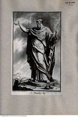 Vorderseite von Deutsche Fotothek [http://creativecommons.org/publicdomain/mark/1.0/] Serie von 46 Blatt nach Statuen der Katholischen Hofkirche Dresden - , bh120615. Foto.