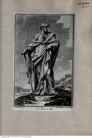 Vorderseite von Deutsche Fotothek [http://creativecommons.org/publicdomain/mark/1.0/] Serie von 46 Blatt nach Statuen der Katholischen Hofkirche Dresden - , bh120626. Foto.