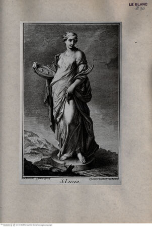 Vorderseite von Deutsche Fotothek [http://creativecommons.org/publicdomain/mark/1.0/] Serie von 46 Blatt nach Statuen der Katholischen Hofkirche Dresden - , bh120798. Foto.