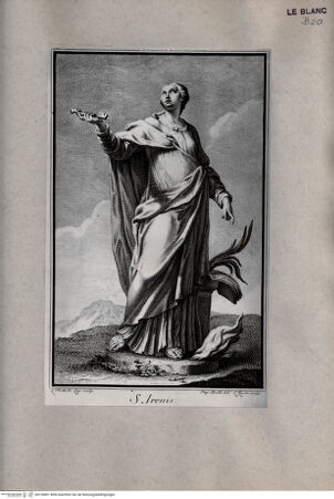 Vorderseite von Deutsche Fotothek [http://creativecommons.org/publicdomain/mark/1.0/] Serie von 46 Blatt nach Statuen der Katholischen Hofkirche Dresden - , bh120801. Foto.