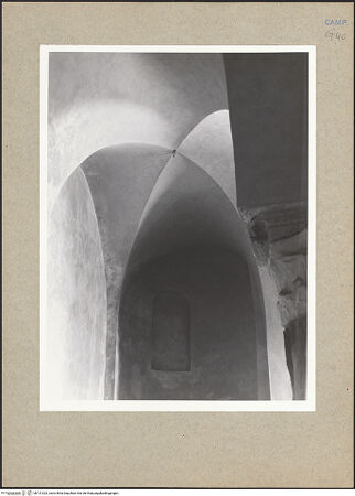 Vorderseite von Bibliotheca Hertziana [https://www.deutsche-digitale-bibliothek.de/content/lizenzen/rv-fz/] San Pietro alli Marmi - Apsis links, bh121023_recto. Foto: Mörsch.