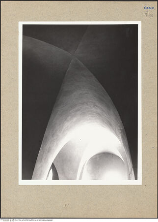 Vorderseite von Bibliotheca Hertziana [https://www.deutsche-digitale-bibliothek.de/content/lizenzen/rv-fz/] San Pietro alli Marmi - Südliches Seitenschiff, Gewölbe, bh121024_recto. Foto: Mörsch.