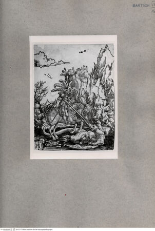 Vorderseite von  [http://creativecommons.org/publicdomain/mark/1.0/] Heiliger Michael und Drachen - , bh121173. Foto.