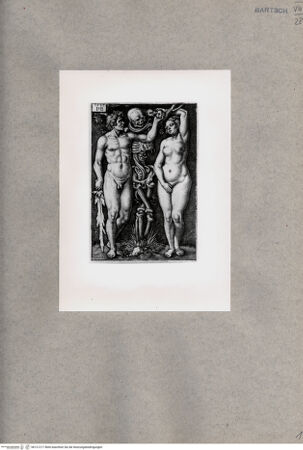 Vorderseite von  [http://creativecommons.org/publicdomain/mark/1.0/] Adam und Eva - , bh121217. Foto.