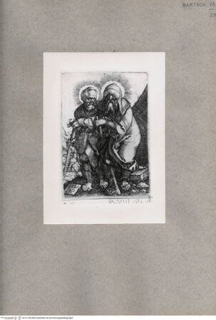 Vorderseite von  [http://creativecommons.org/publicdomain/mark/1.0/] Heiliger Simon und heiliger Judas Thaddäus - , bh121326. Foto.