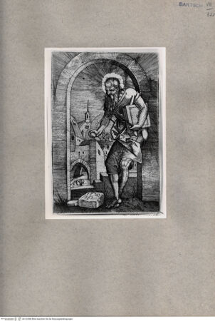 Vorderseite von  [http://creativecommons.org/publicdomain/mark/1.0/] Heiliger Hieronymus - , bh122588. Foto.