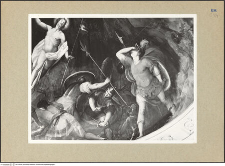 Vorderseite von Fotofast, Bologna [https://www.deutsche-digitale-bibliothek.de/content/lizenzen/rv-ez/] Auferstehung Christi - Detail, bh124253_recto. Foto.