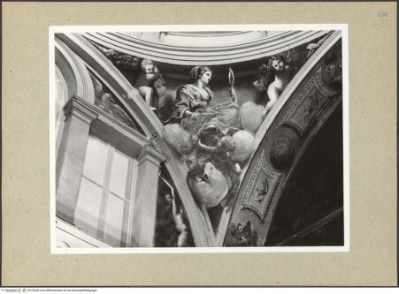 Vorderseite von Fotofast, Bologna [https://www.deutsche-digitale-bibliothek.de/content/lizenzen/rv-ez/] Die vier KardinaltugendenPrudentia - , bh124260_recto. Foto.