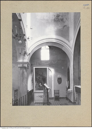 Vorderseite von Bibliotheca Hertziana [https://www.deutsche-digitale-bibliothek.de/content/lizenzen/rv-fz/] San Michele a Corte - Presbyterium, bh124292_recto. Foto.