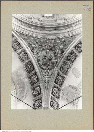 Vorderseite von Bibliotheca Hertziana [https://www.deutsche-digitale-bibliothek.de/content/lizenzen/rv-fz/] Die vier EvangelistenEvangelist Markus - Gesamtansicht, bh124557_recto. Foto.