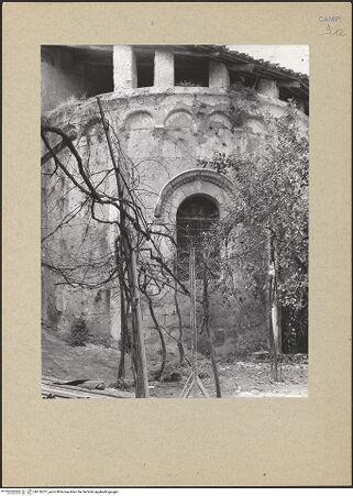 Vorderseite von Bibliotheca Hertziana [https://www.deutsche-digitale-bibliothek.de/content/lizenzen/rv-fz/] Duomo - Mittelapsis, bh126217_recto. Foto.