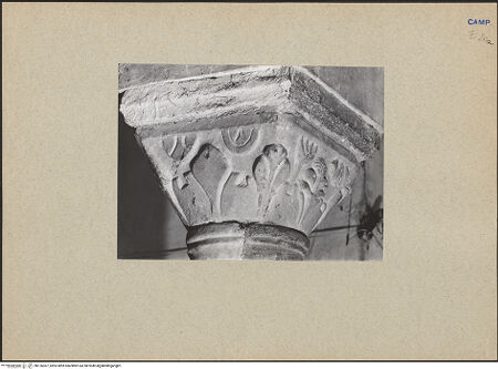 Vorderseite von Bibliotheca Hertziana [https://www.deutsche-digitale-bibliothek.de/content/lizenzen/rv-fz/] Seitenansicht, bh126307_recto. Foto.