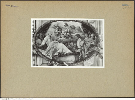 Vorderseite von Poensgen, Thomas [https://www.deutsche-digitale-bibliothek.de/content/lizenzen/rv-ez/] Szenen aus der Vita des heiligen Filippo NeriHeilung des Filippo Neri durch eine Marienerscheinung im Jahr 1594 - , bh129984_recto. Foto.