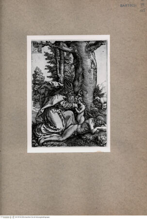 Vorderseite von  [http://creativecommons.org/publicdomain/mark/1.0/] Adam und Eva - , bh130160. Foto.