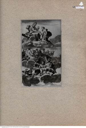 Vorderseite von Museo Civico di Torino [http://creativecommons.org/publicdomain/mark/1.0/] Zeus übergibt Diana die Waffen; aus einer Serie von 21 Bl - , bh130327. Foto.