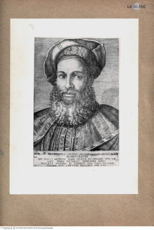 Vorderseite von Savio, Oscar [http://creativecommons.org/publicdomain/mark/1.0/] Bildnis des Pietro Aretino - , bh130343. Foto.