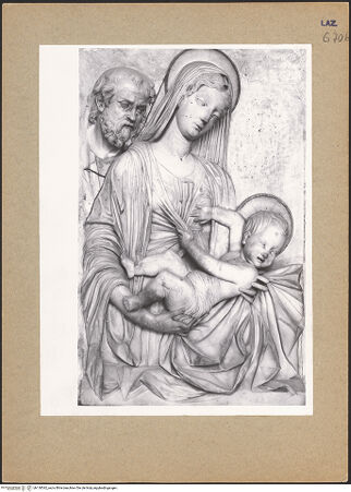 Vorderseite von Getty Research Institute [https://www.deutsche-digitale-bibliothek.de/content/lizenzen/rv-ez/] Ausstattung der Cappella SimoncelliMadonna - Gesamtansicht, bh130542_recto. Foto: Hutzel, Max.