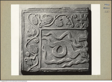 Vorderseite von Böhm [https://www.deutsche-digitale-bibliothek.de/content/lizenzen/rv-ez/] Recto der Platte des heiligen Paolino - Gesamtansicht, bh131559_recto. Foto: Böhm, Osvaldo.