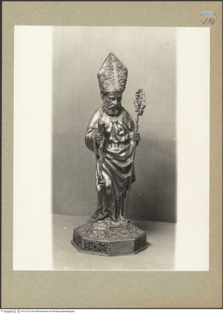 Vorderseite von Böhm [https://www.deutsche-digitale-bibliothek.de/content/lizenzen/rv-ez/] Der heilige Blasius (San Biagio) - Gesamtansicht, bh131573_recto. Foto: Böhm, Osvaldo.